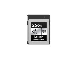 Lexar 256GB Professional SILVER CFexpress 4.0 Type A Card LCAEXS4256G-RNENG